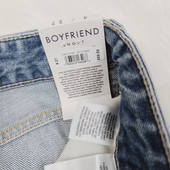 Lucky Brand Boyfriend Jean Shorts - Picture 2 of 4